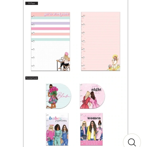 MAMBI Happy Planner Mini Glam Girl Notebook & Rongrong Planner Companion Set - Picture 14 of 16